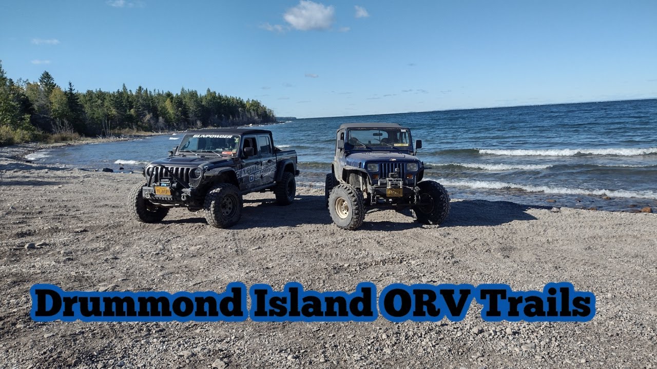 Drummond Island ORV Badge of Honor Trail with Gunpowder and JP's