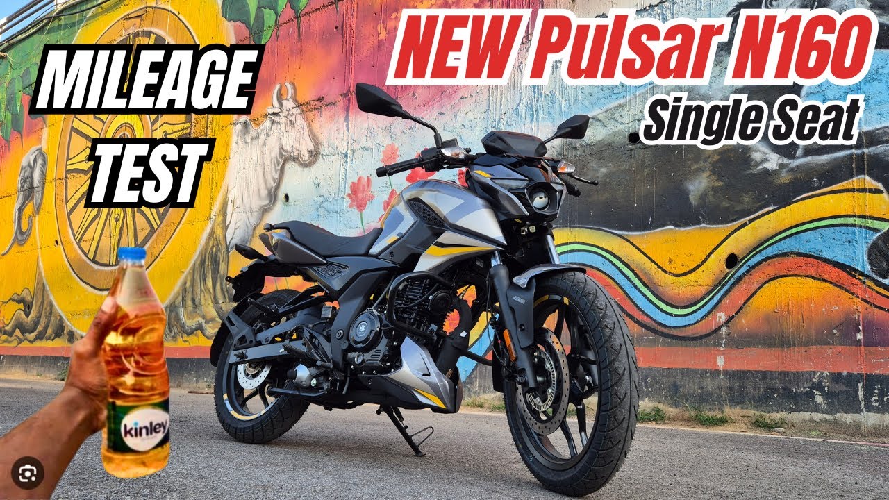 2025 Pulsar N160 Single Seat Mileage Test
