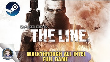 Spec Ops The Line FULL GAME Walkthrough | All Intel [HARD MODE]