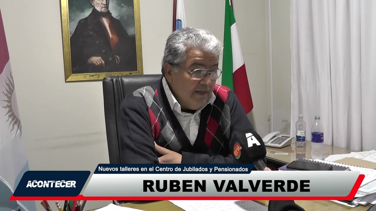 Marcos Juárez: Nuevas autoridades en el Centro de Jubilados e incorporación de nuevos talleres