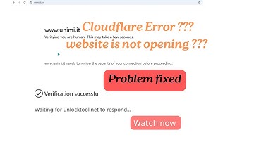How to fix Cloudflare error?| verifying you are human| problem fixed 2025