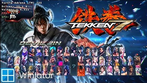 Tekken 7 on Android Winlator 11 (Beta) Poco F6