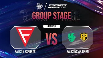 Falcon Esports vs. Falcons AP.Bren - MLBB MSC 2024 x EWC // Day 5 - Group Stage