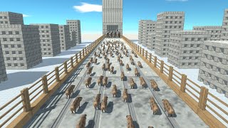 200 Pigs Tower Defense Mission Animal Revolt Battle Simulator screenshot 3