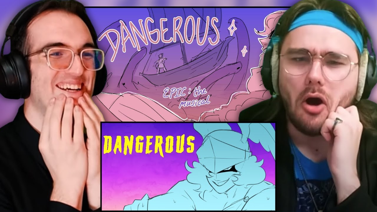 Реакция на ОПАСНЫЕ аниматики! ЭПИЧЕСКИЙ мюзикл: Сага о мести