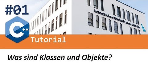 Objektorientierte Programmierung in C++ #01: Klassen und Objekte