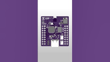 ESP32-S3 PCB design ASMR (KiCad) #arduino #robotics #esp32