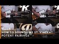 How to sound like st vincent using effects  reverb potent pairings