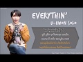 [Karaoke-Thsub] EVERYTHIN&#39; -  U-Kwon Solo