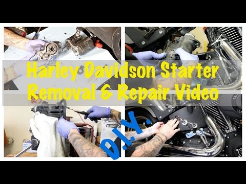 Harley Davidson Starter Replacement/Install & Starter Clutch FIX | Complete Guide & Instructions