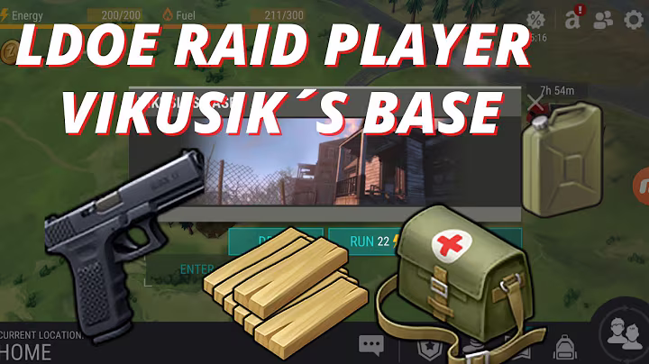 LDOE - Raid Player VIKUSIK ´s Base - Last Day on Earth: Survival