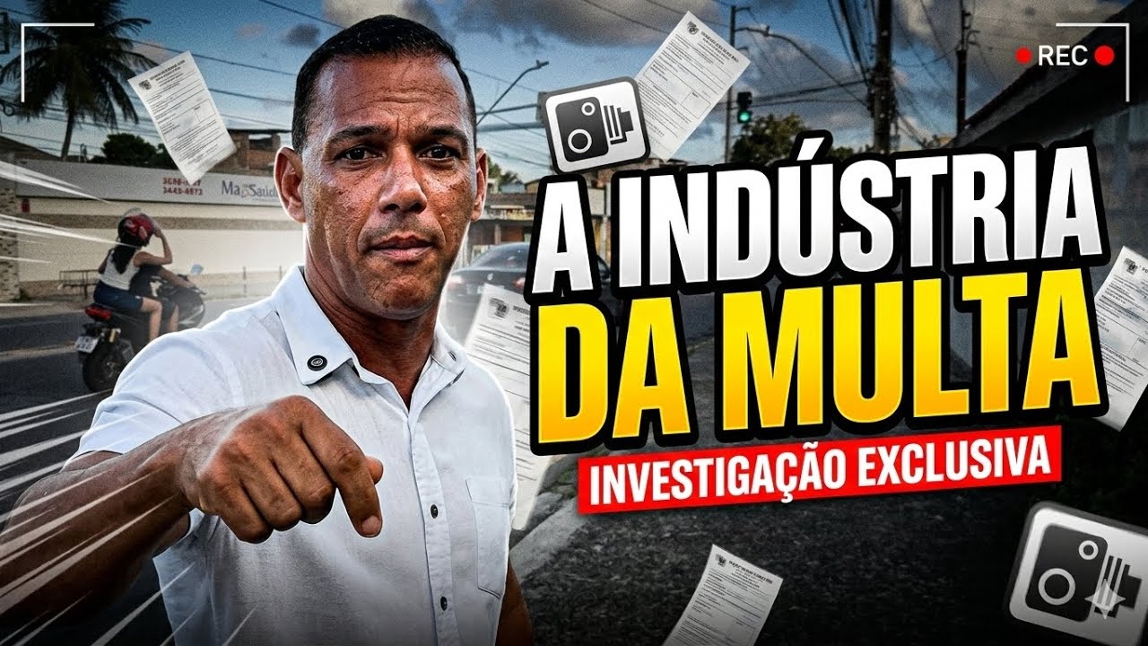EXCLUSIVO 🚨 ESTAMOS DESMONTANDO A INDÚSTRIA DAS MULTAS. 