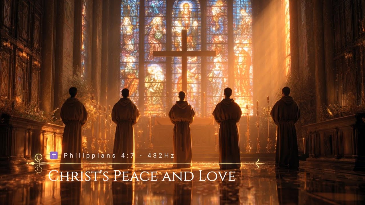 Gregorian Chant in Christ’s Peace & Love ✝️ 432Hz (No Ads) | Gregorian Chanting
