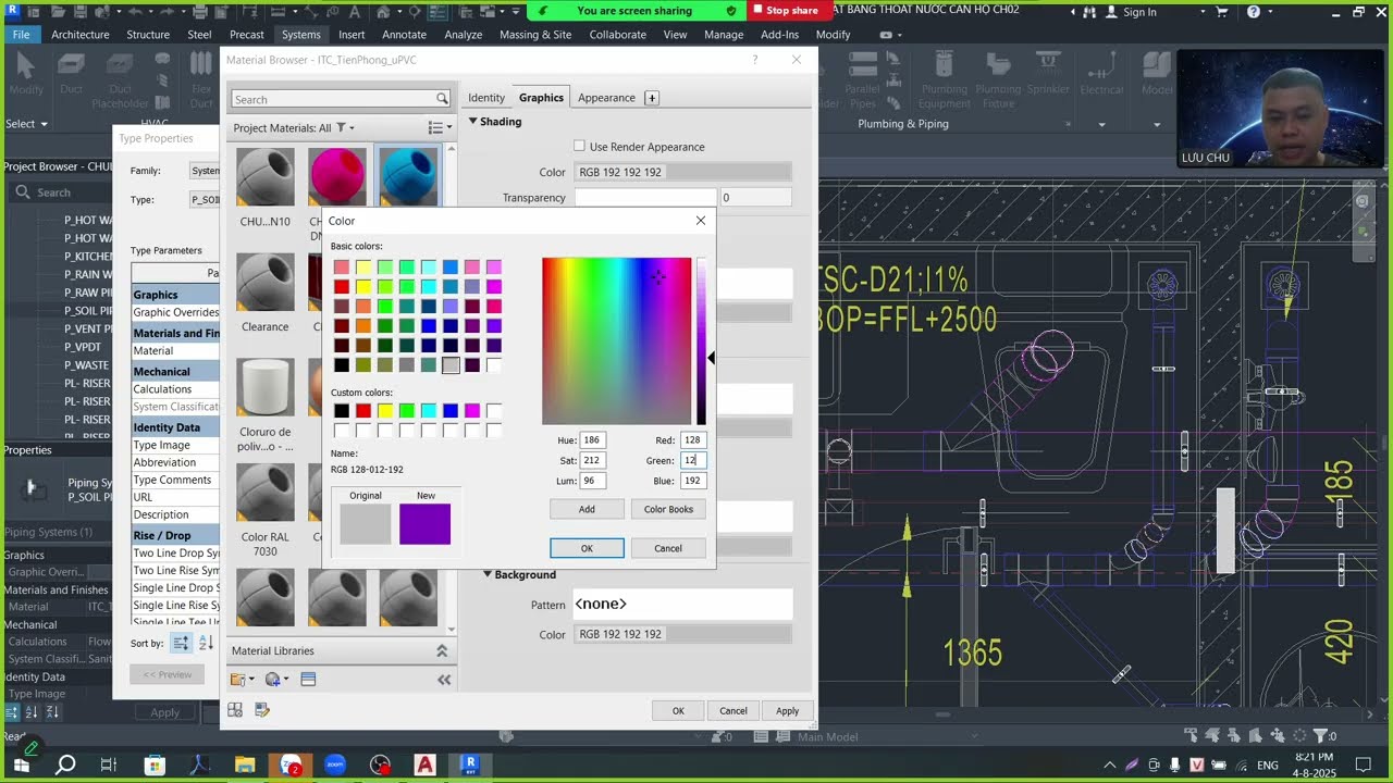 Hướng dẫn Revit MEP | Video 6: Dựng Mô Hình Thoát Nước