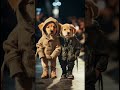 Puppy Fashion Show #shorts
