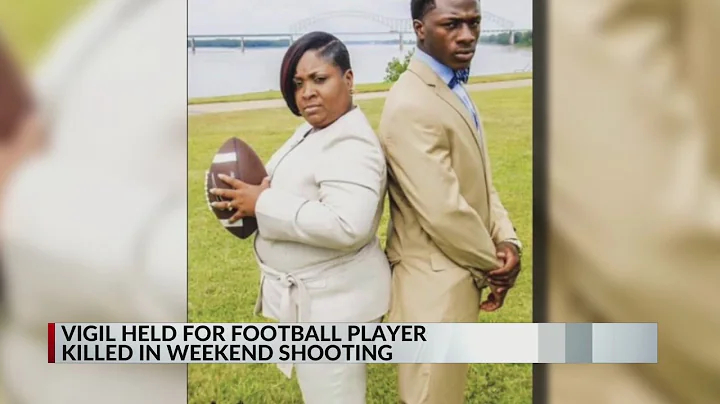 Vigil held for football player killed in Mississippi
