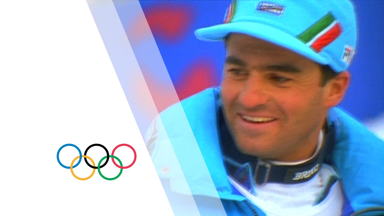 Carte Alberto Tomba Rare - Jeux Olympiques Ski Alpin - Sports Illustrated For Kids Italie 1994