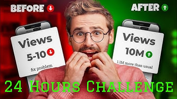 24 HOURS Challenge ( Shoking Result ) How To Grow Gaming Channel From 0 Subscribers