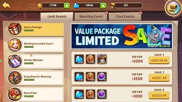Idle Heroes: New Events + "Death" mode on Aspen Dungeon!