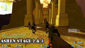 Counter-Strike Source - ze_ashen_keep_v0_3 - STAGE 2 & 3 - Server UNLOZE
