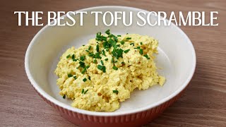 THE BEST TOFU SCRAMBLE | proteinpacked and satisfying