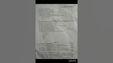 12th Computer Science quarterly question paper | Answer key | vellore district 2023