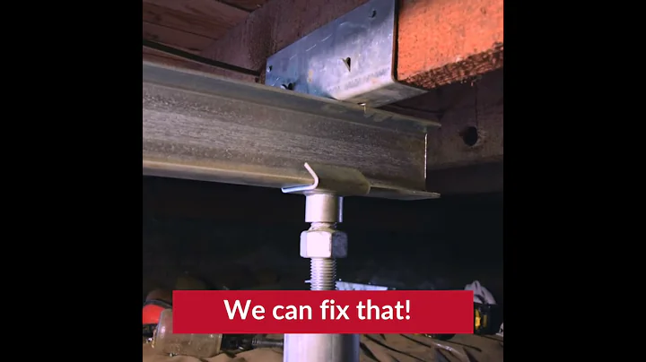 Fix Sagging Floors Fast with SmartJack® Crawl Space Supports | TerraFirma