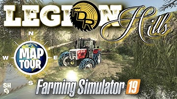 Farming Simulator 2019 | New Logging Map: Legion Hills by FDR Logging