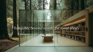 Mellow Lounge | 말로는 닿지 않는 평온, 숲의 라이브러리 (Tranquility beyond words)