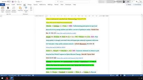 Styling:  table, numbers, thousand separator, duplicate references, etc