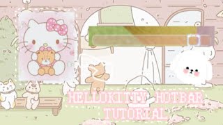 Tutorial Pasang Hellokitty Hotbar Di Minecraftgampang Banget,Bynakilayt