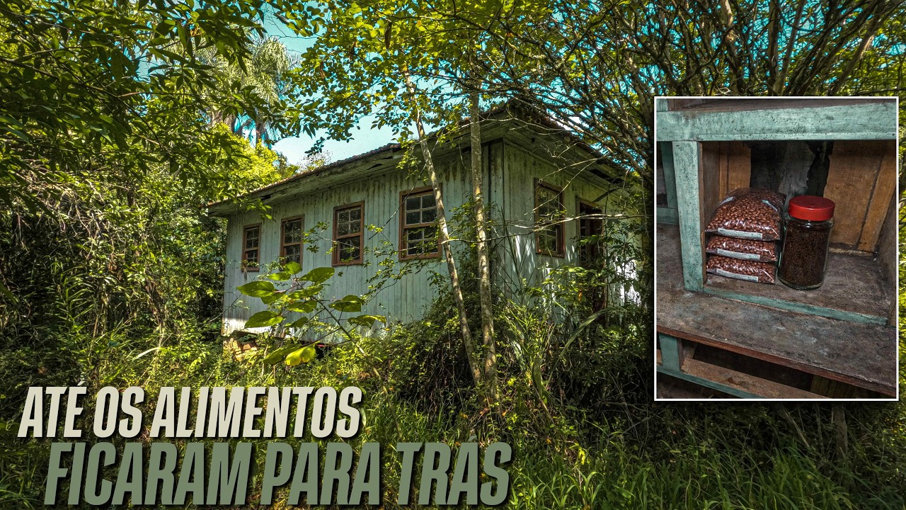 DEIXARAM ATÉ A COMIDA E FORAM EMBORA, ABANDONANDO TUDO!