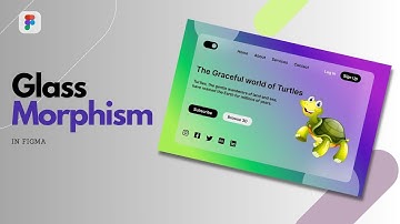 Glassmorphism in Figma | Figma Tutorial