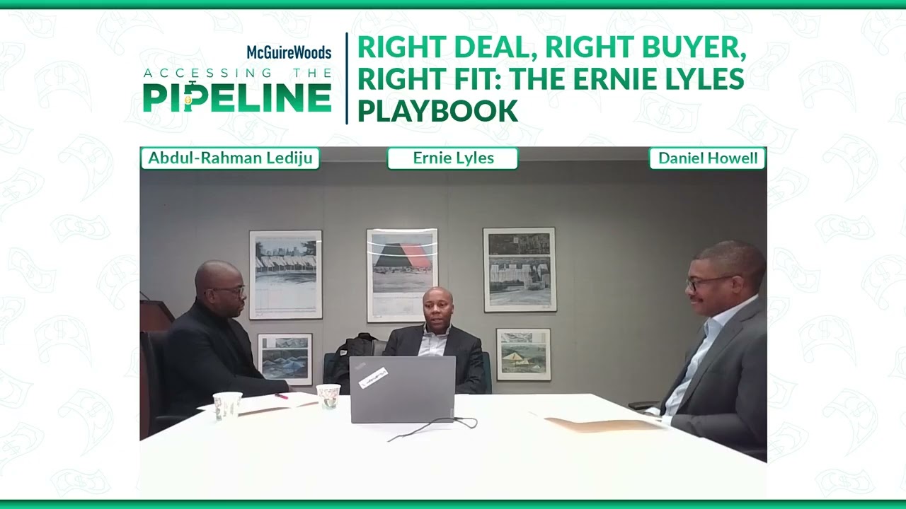 Right Deal, Right Buyer, Right Fit: The Ernie Lyles Playbook