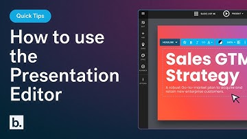 How to use the Presentation Editor | Beautiful.ai