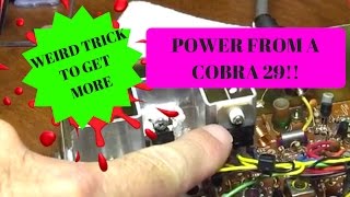 Cobra 29 Mosfet Modification, Complete installation, Shows ALL, Save MONEY Do it Yourself!