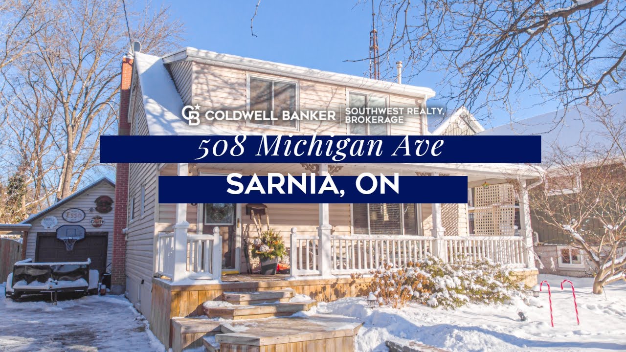 Sarnia Real Estate 508 Michigan Avenue, Sarnia, Ontario, Canada YouTube