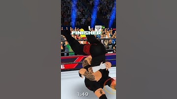 Wr3d 2k23 Umaga Gives Umaga Piledriver To The Undertaker #wr3dnetwork #wr3d2k23 #wwe