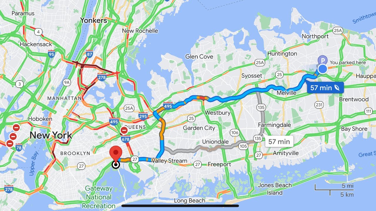 Long Island to Queens LIVE Driving in New York City YouTube