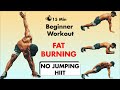 BEST 15 min Workout for Fat Burning NO JUMPING HIIT!!!