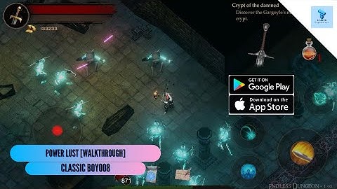 Powerlust offline action RPG gameplay walkthrough| Classic boy008