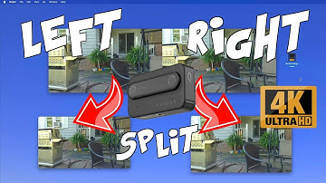 QooCam Ego - 3D SBS Splitting into Left and Right Video