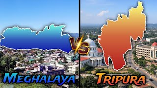 Meghalaya vs Tripura : Which Is The Best State? Indian State Comparision