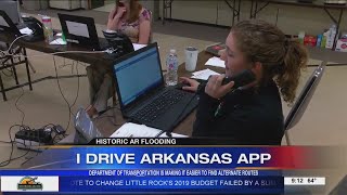 Arkansas Department of Transportation monitoring flood waters for drivers