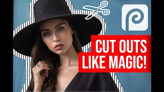Photopea MAGIC CUT Tutorial - master CUT OUTS in no time!