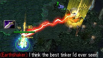 DOTA TINKER THE BEST PLAY: 30+ KILLS FULL RAMBO STYLE