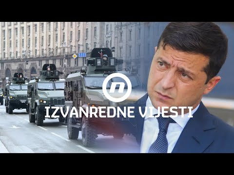 Ruska invazija na Ukrajinu | Izvanredne vijesti Nove TV | 25.02.2022