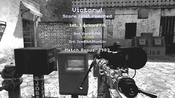 Amazing Mw2 FFA Killcam!