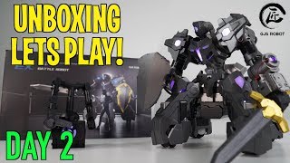 UNBOXING & LETS PLAY - GANKER EX - DAY 2 - FIGHTING MECH ROBOT - Full Review