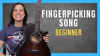 Beginner Fingerpicking Song - 2 GREAT Skills To Play Beatles Songs!